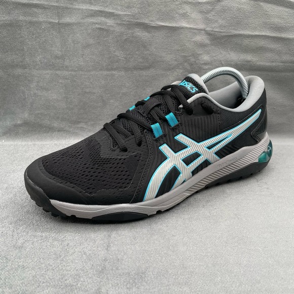 ASICS Men's Gel-Course Glide Golf Shoes 111A085 Sz‎ 8 Black Silver - Picture 3 of 9